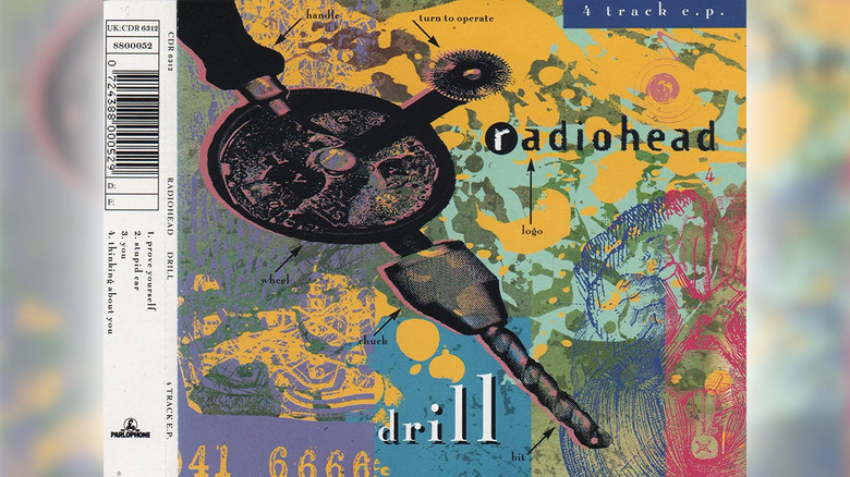 Cover art from Radiohead's Drill