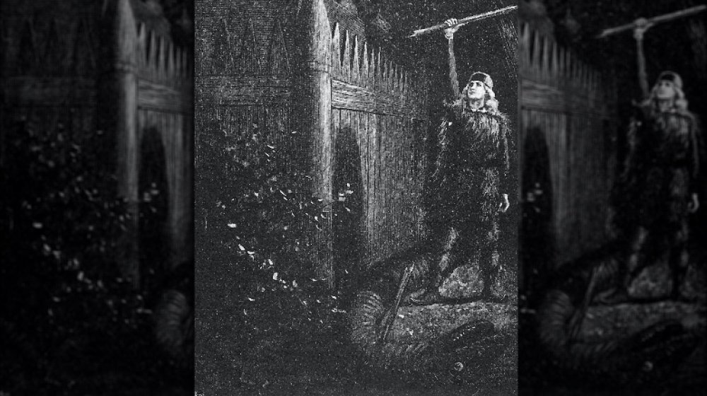 Ragnar slays the dragon