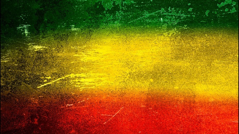 Jamaican flag colors