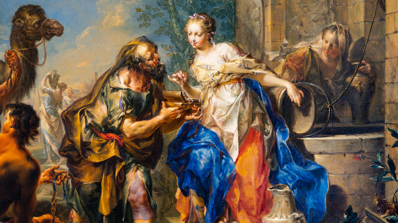 jacob sees rachel at well