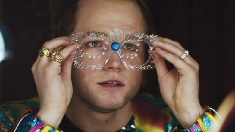 taron egerton as Elton John in rocketman