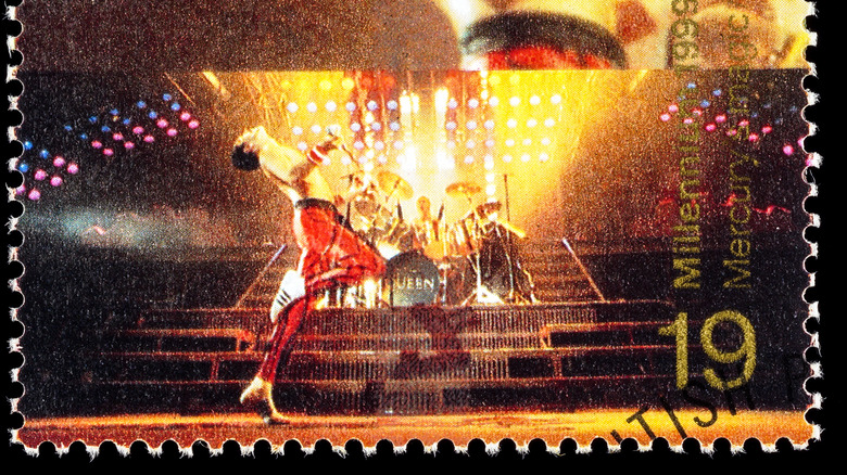 Freddie Mercury Royal Mail stamp