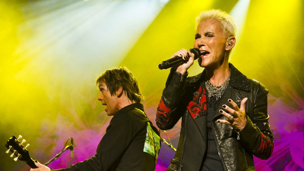 Marie Fredriksson and Per Gessle in Roxette