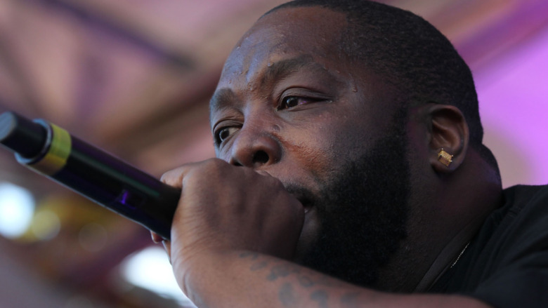 Killer Mike of Run the Jewels at mic