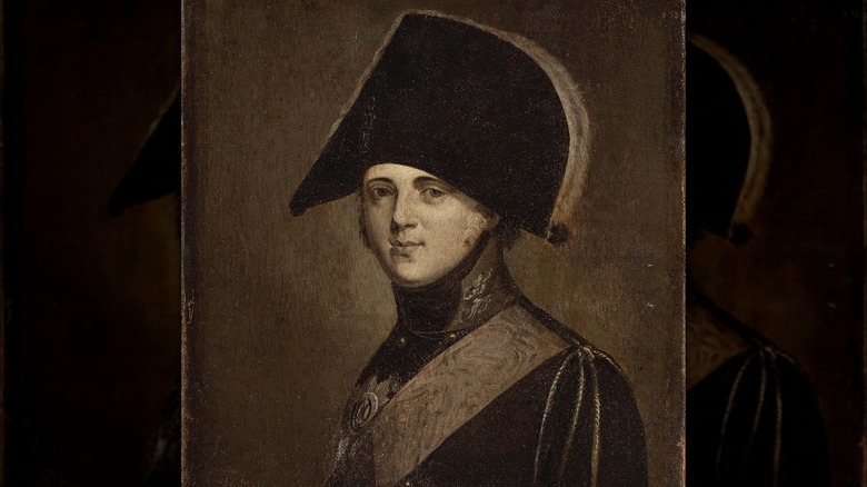 Alexander I posing