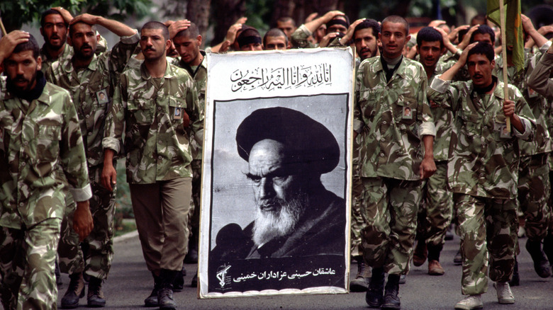 El funeral del ayatolá Jomeini