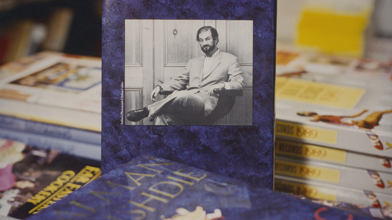 The Satanic Verses in a bookshop