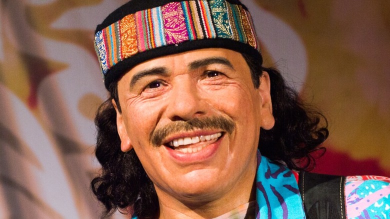 Carlos Santana onstage