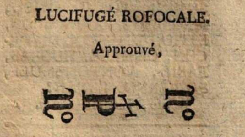 The red dragon or or Great Grimoire