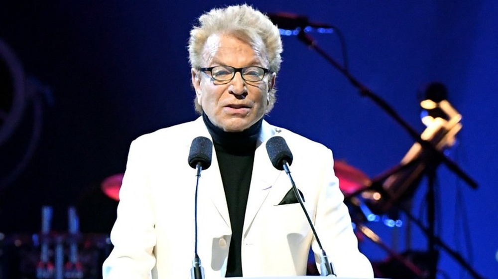 Siegfried Fischbacher at podium