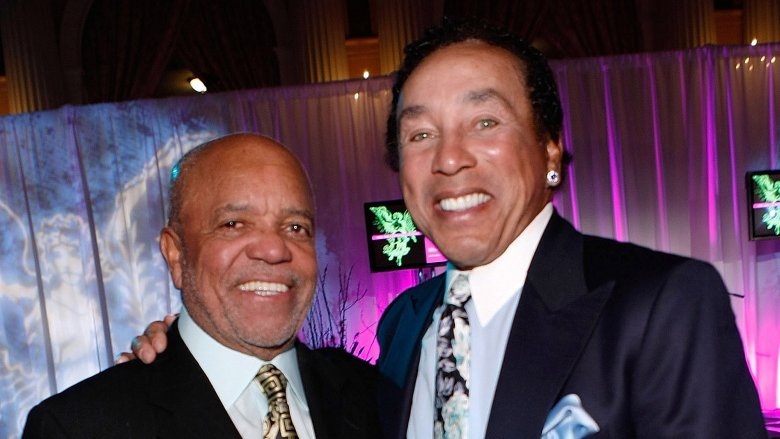 Smokey Robinson and Berry Gordy
