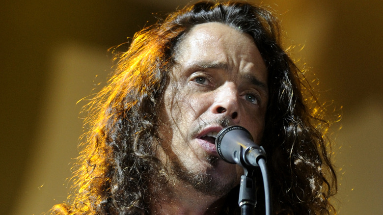 Chris Cornell performing