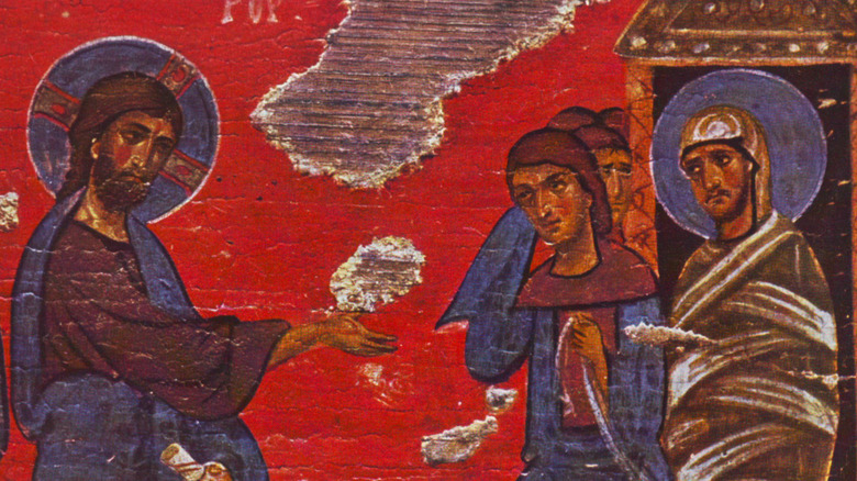 jesus raising lazarus