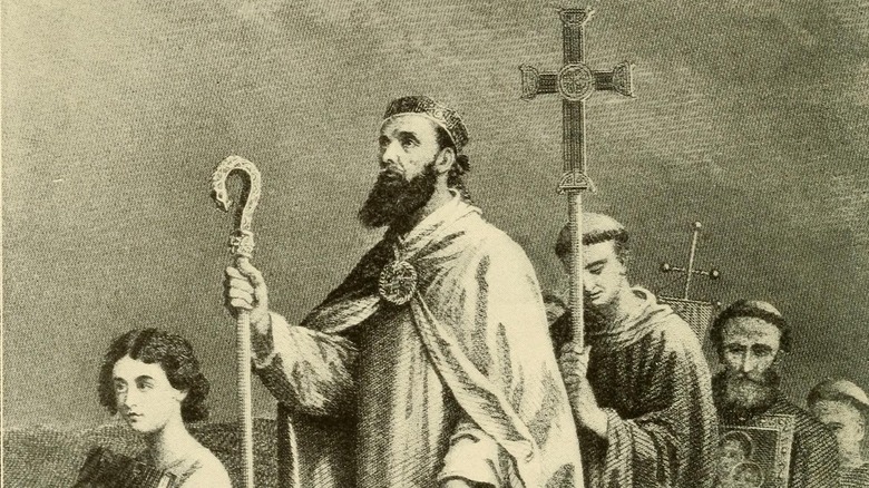 saint patrick goes to tara