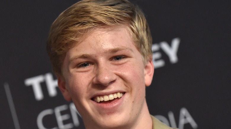 Robert Irwin smiling