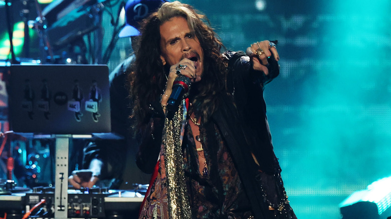 Steven Tyler performing live