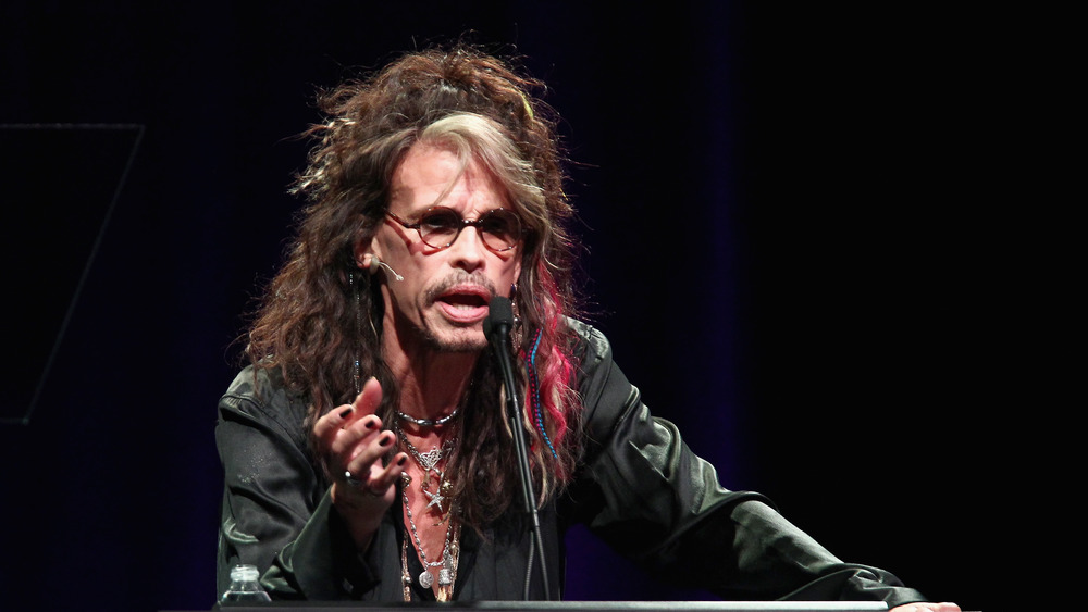 Steven Tyler speaking