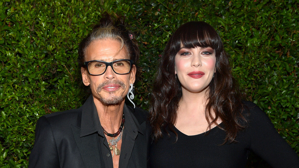 Steven Tyler and his daughter, Liv Tyler