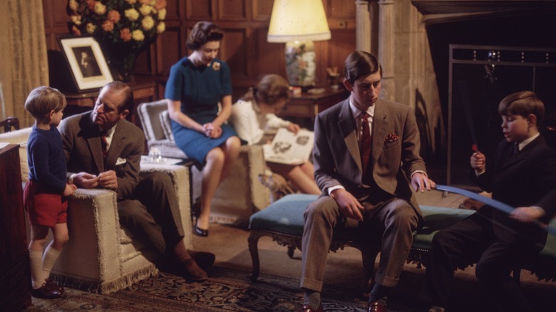 Royal family at Windsor Castle