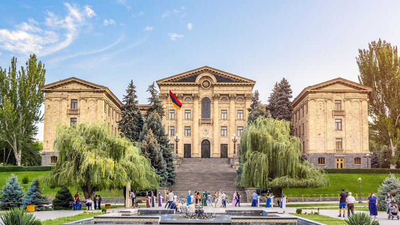 Armenian parliament building