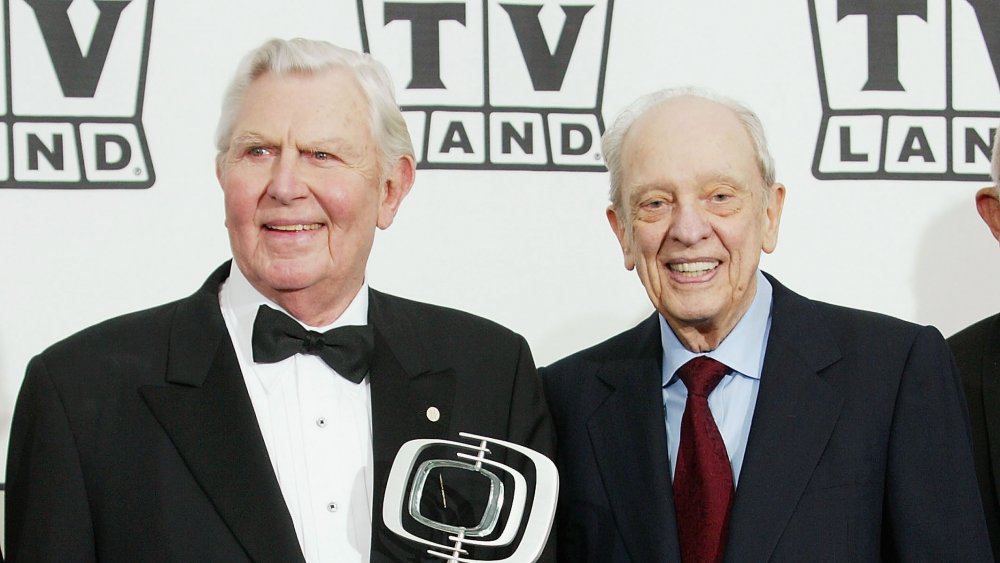 Andy Griffith and Don Knotts at the TV Land Awards