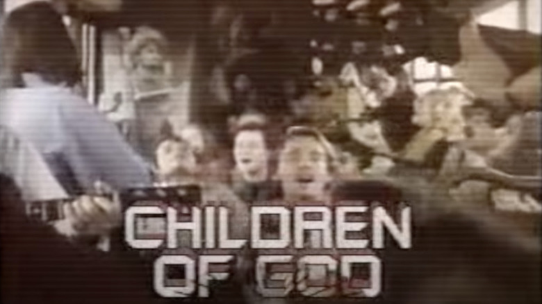 CoG members singing on bus