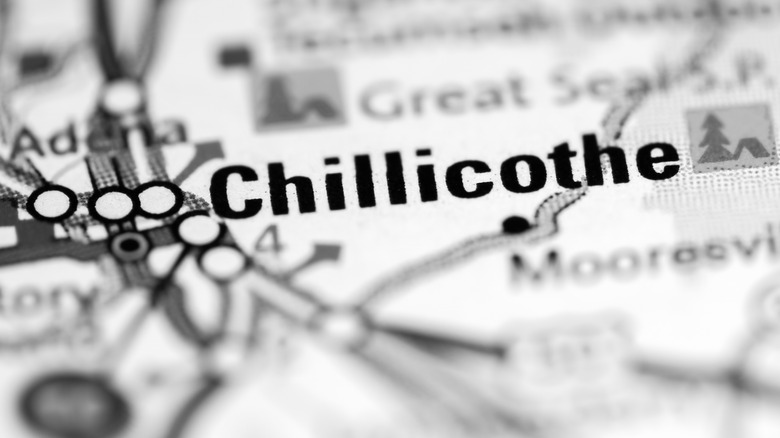 map of chillicothe ohio