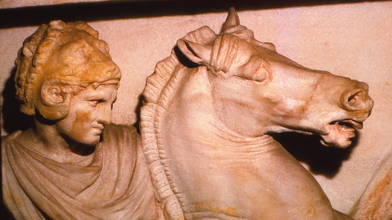Carving of Alexander the Great