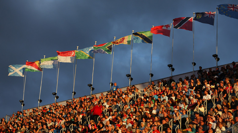 Stadium flags Commonwealth of nations