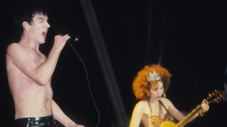 Lux Interior and Poison Ivy onstage