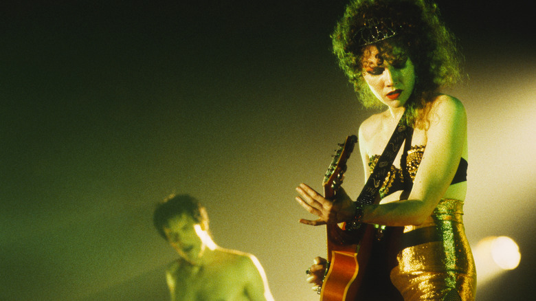 Lux Interior and Poison Ivy onstage