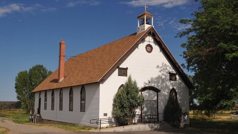 church on crow reservation