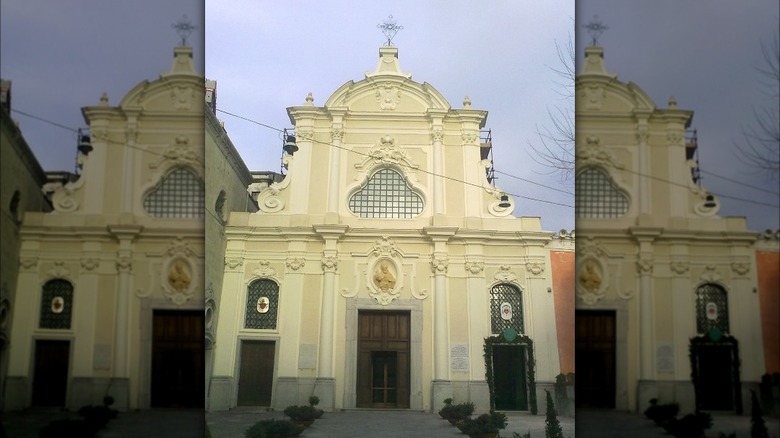 Nocera Cathedral clouds