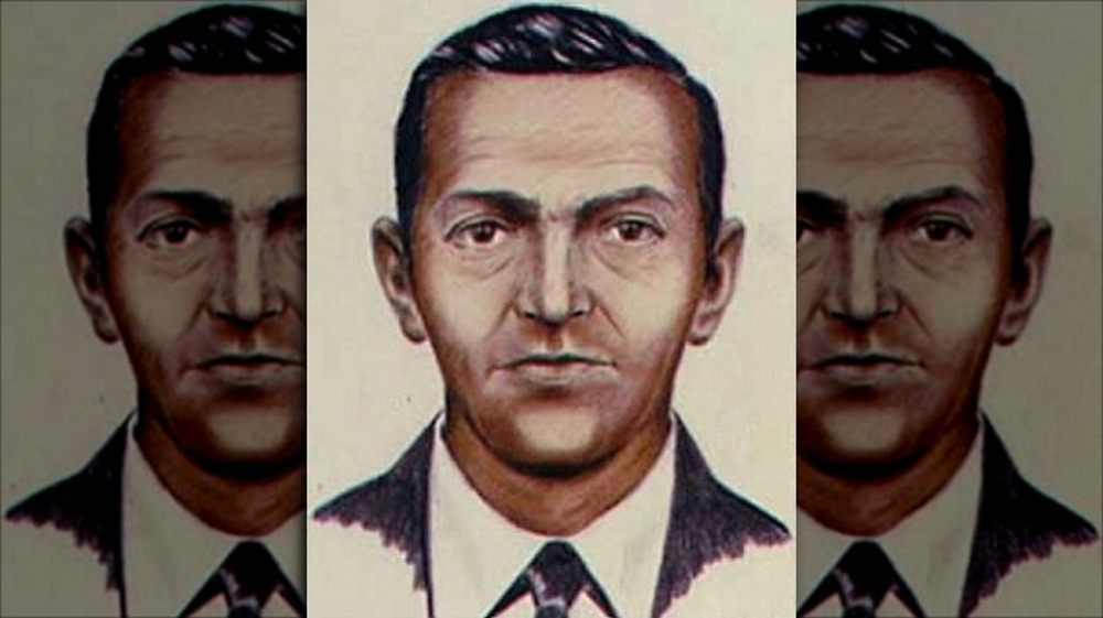 Police sketch of D.B. Cooper