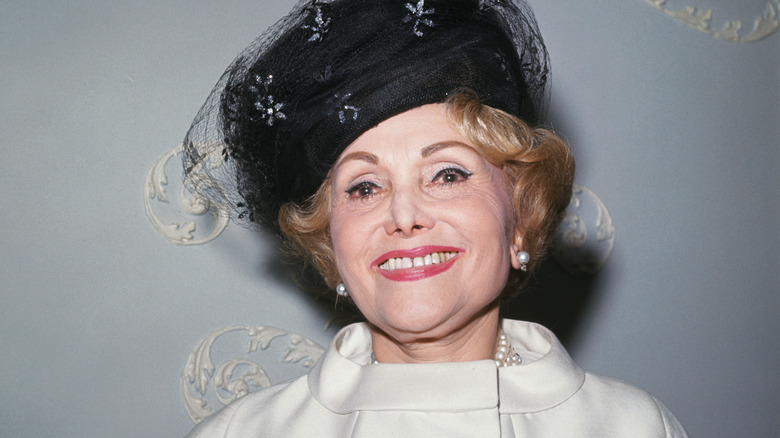 Jolie Gabor smiling