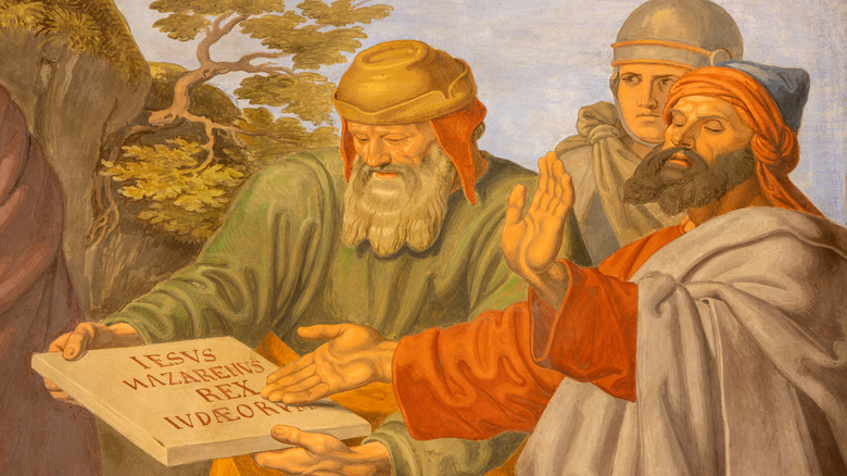 depiction of something being written
