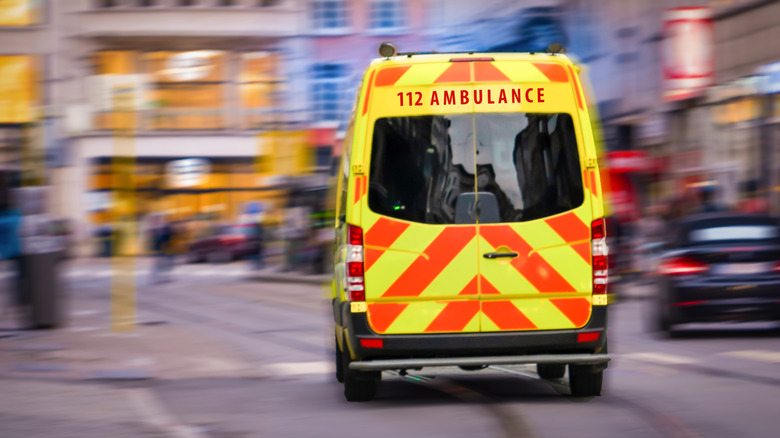 British ambulance
