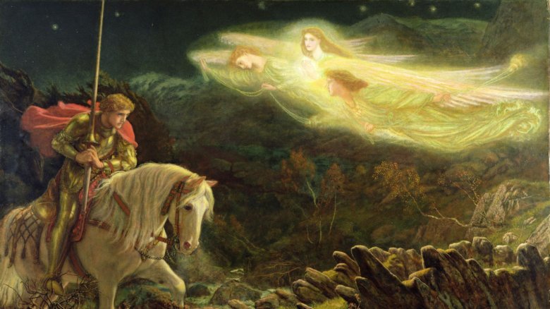 sir galahad on the quest for the grail
