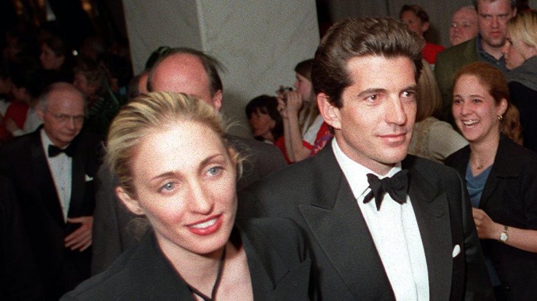Carolyn Bessette and John F. Kennedy Jr.