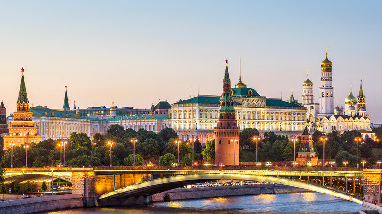 Kremlin + Moscow River