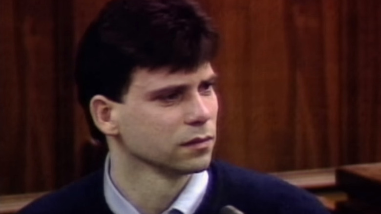 Lyle Menendez wearing toupee