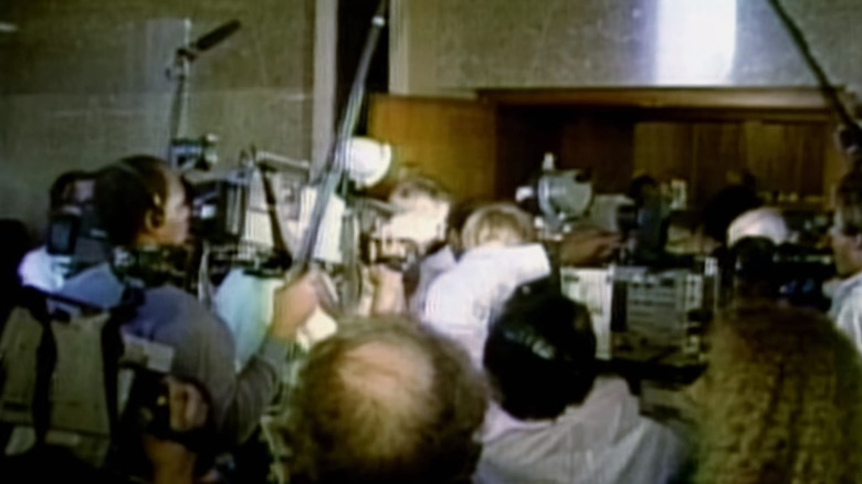 cameras outside of courtroom