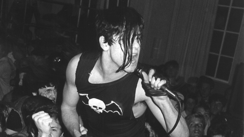 Glenn Danzig singing on stage