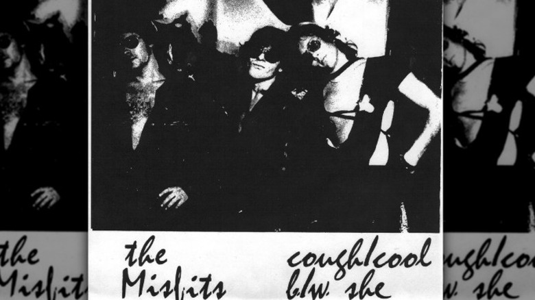 The cover of The Misfits first single Cough/Cool