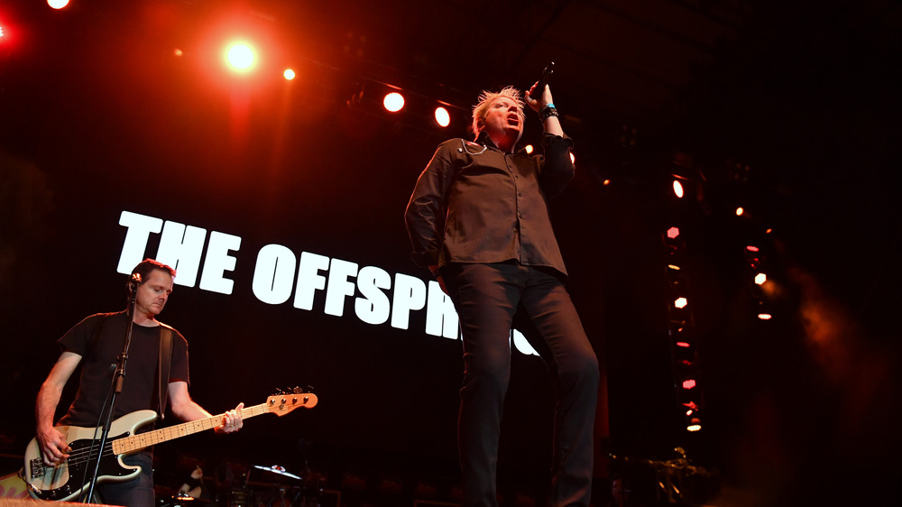 The Offspring at a show in 2017