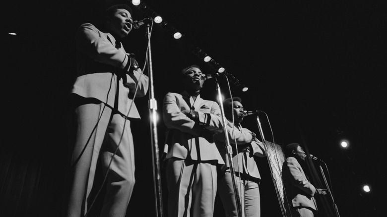 The O'Jays performing in 1965 