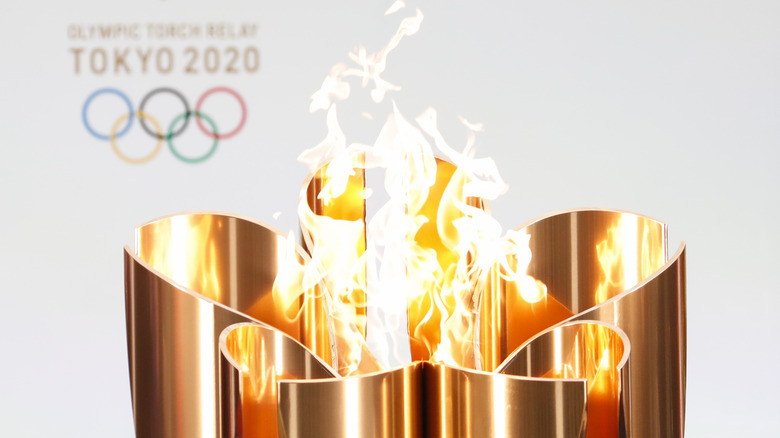 tokyo olympic cauldron