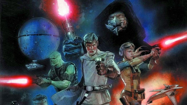 Star Wars comic book based on the original script