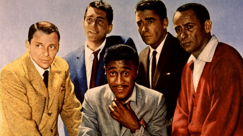 The Rat Pack posing together