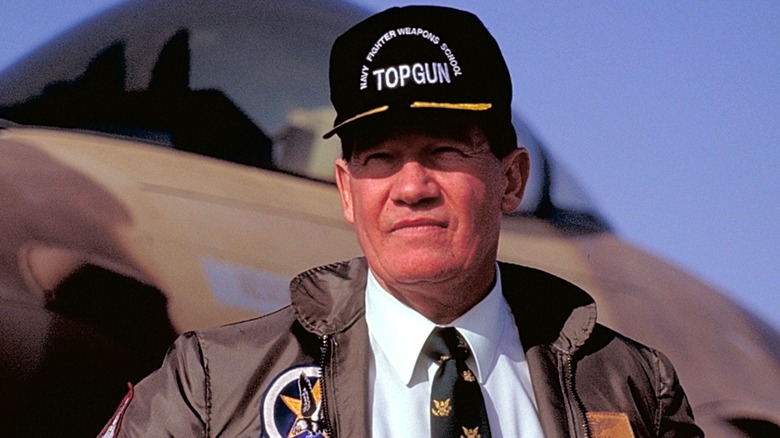 Congressman Randy "Duke" Cunningham at TOPGUN, 1992.
